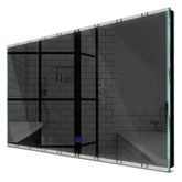 Specchio LED Rettangolare | Pulsante touch | Luce bianca neutra - Reyze Serie Edge Modello 3